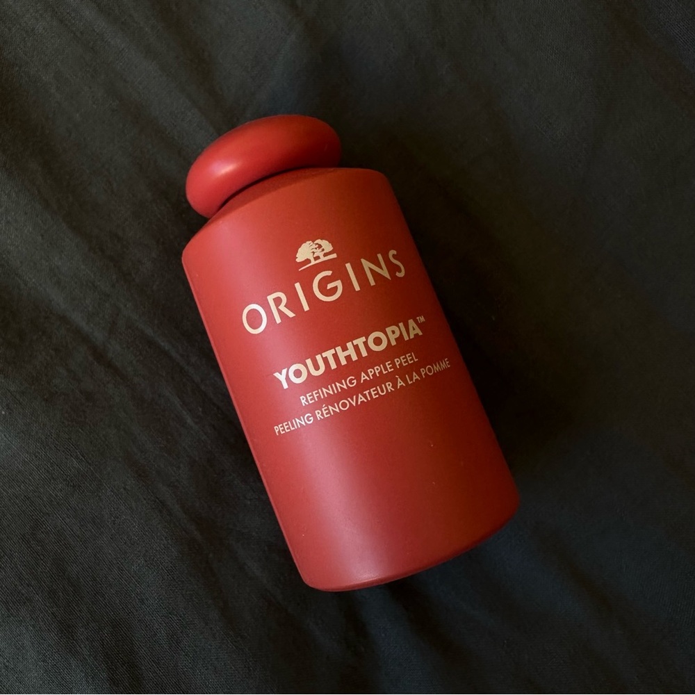 Brand new Origins  YOUTHTOPIA™
Liquid Exfoliating Apple Face Peel 🍎